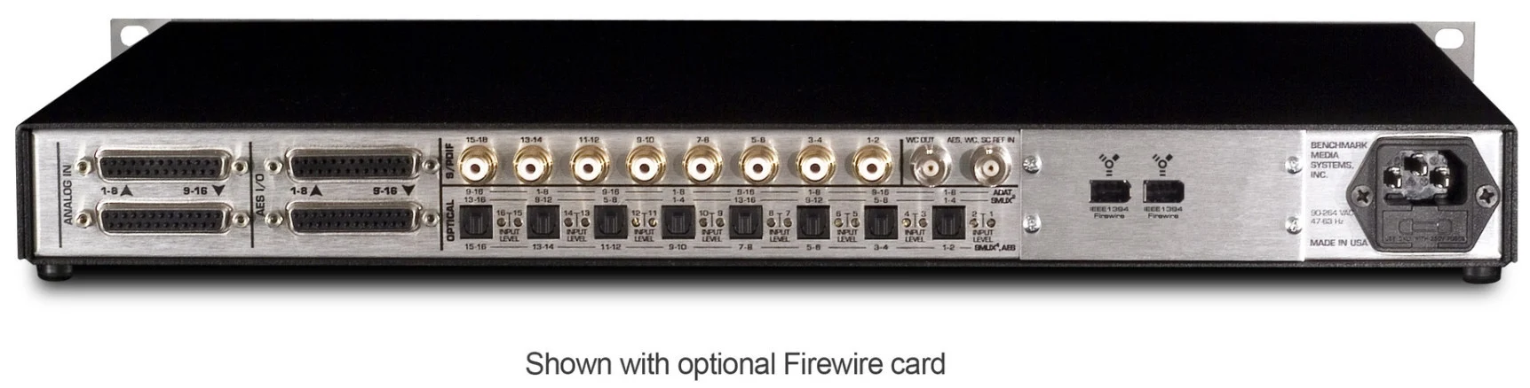 Benchmark ADC16 16-Channel Analog to Digital Audio Converter - Discontinued - Image 9