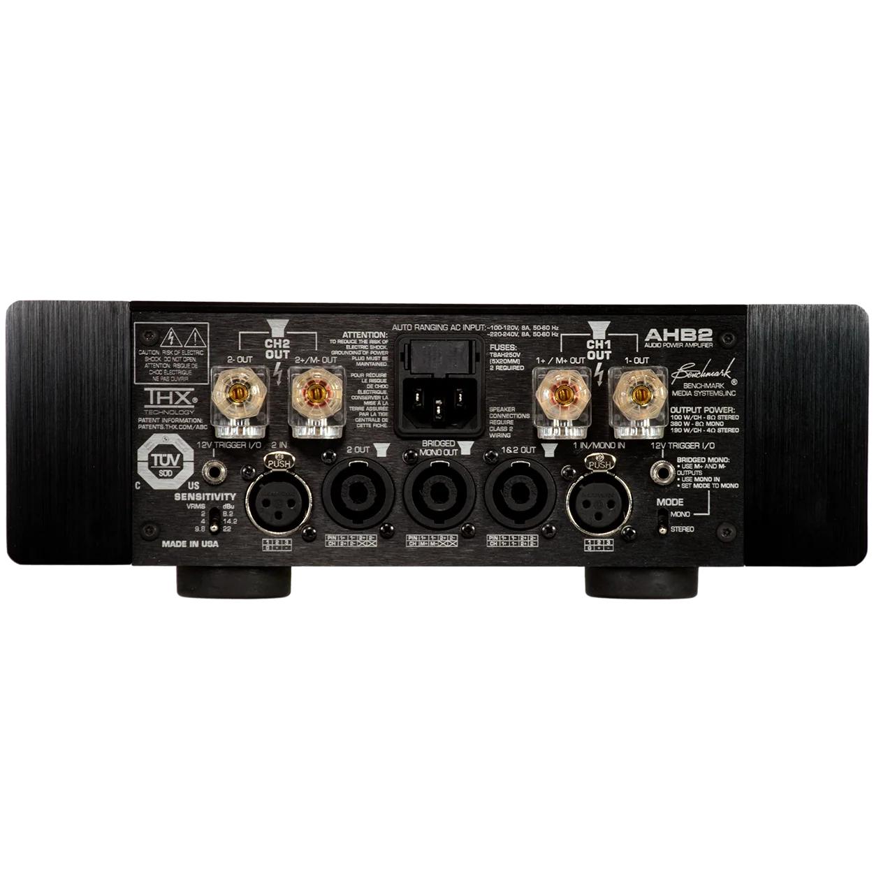 Benchmark NL4-XLR4 Headphone Adapter Cable for AHB2 Power Amplifier - Image 3